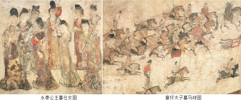唐乾陵永泰公主墓、章怀太子墓壁画与彩绘陶俑抢救修复工程